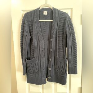 Cabi Cardigan Sweater in Navy